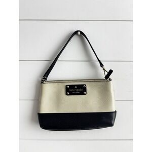 Kate Spade White Leather Clutch‎ Purse 0228